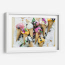 Sorbetes decorados | Cuadro decorativo de Canvas Lab