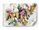 Sorbetes decorados | Cuadro decorativo de Canvas Lab