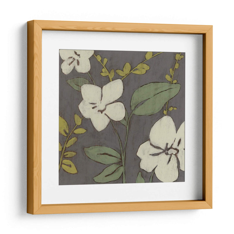 Crema Florals I - Jennifer Goldberger | Cuadro decorativo de Canvas Lab