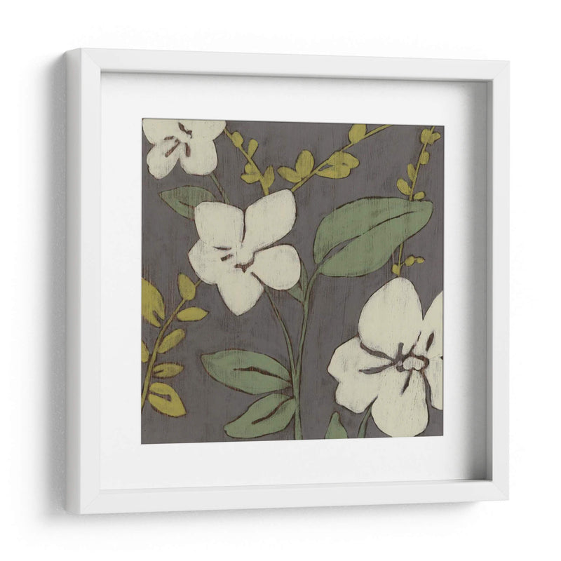 Crema Florals I - Jennifer Goldberger | Cuadro decorativo de Canvas Lab