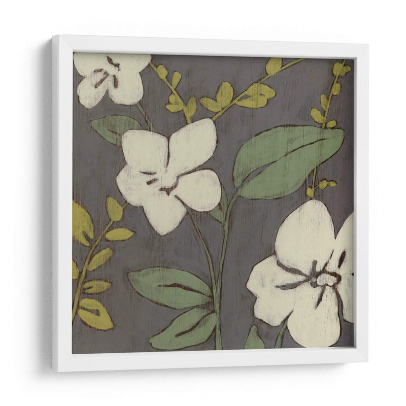 Crema Florals I - Jennifer Goldberger | Cuadro decorativo de Canvas Lab