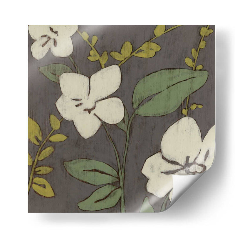 Crema Florals I - Jennifer Goldberger | Cuadro decorativo de Canvas Lab