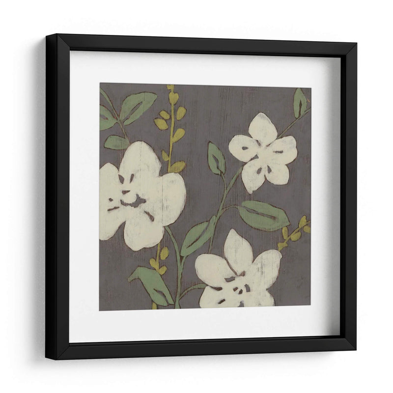 Crema Florals II - Jennifer Goldberger | Cuadro decorativo de Canvas Lab