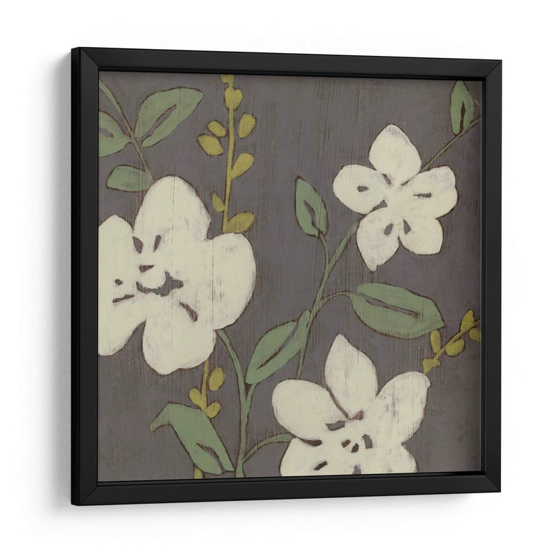 Crema Florals II - Jennifer Goldberger | Cuadro decorativo de Canvas Lab