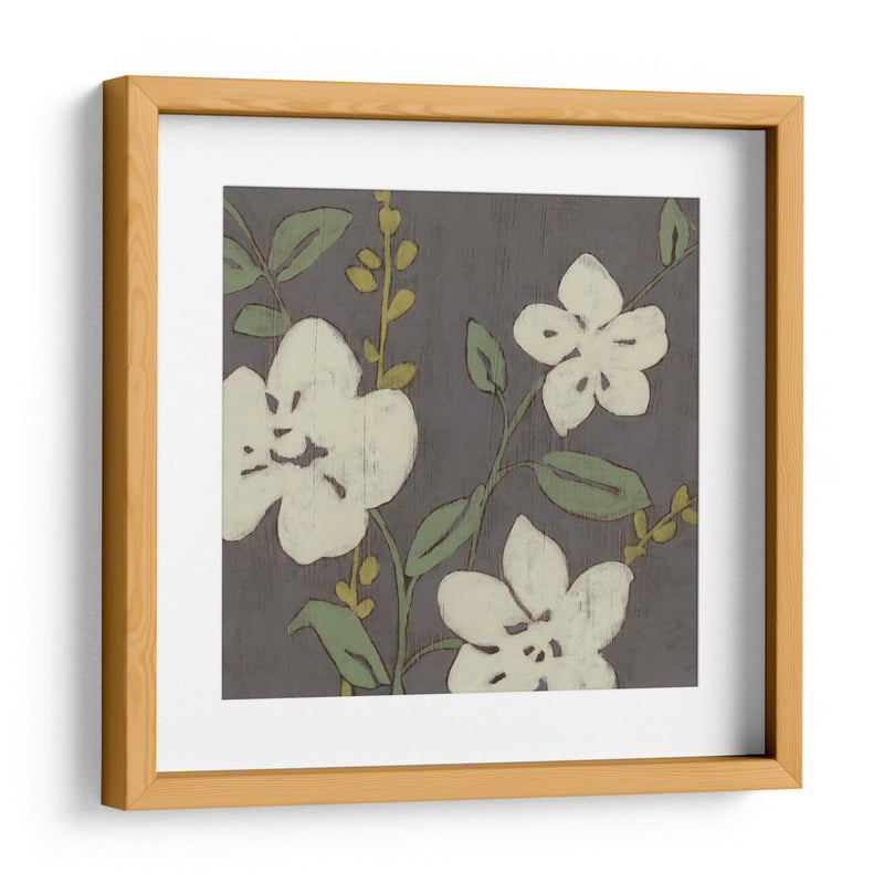 Crema Florals II - Jennifer Goldberger | Cuadro decorativo de Canvas Lab