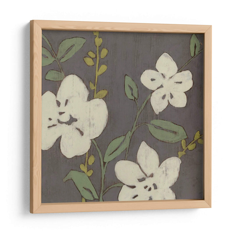 Crema Florals II - Jennifer Goldberger | Cuadro decorativo de Canvas Lab