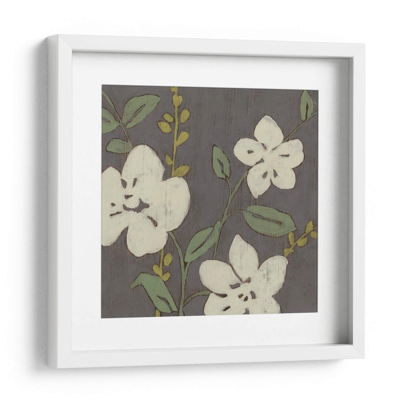 Crema Florals II - Jennifer Goldberger | Cuadro decorativo de Canvas Lab