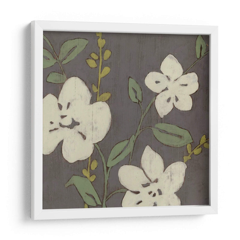 Crema Florals II - Jennifer Goldberger | Cuadro decorativo de Canvas Lab