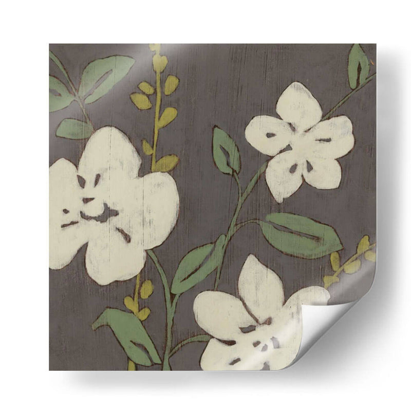 Crema Florals II - Jennifer Goldberger | Cuadro decorativo de Canvas Lab