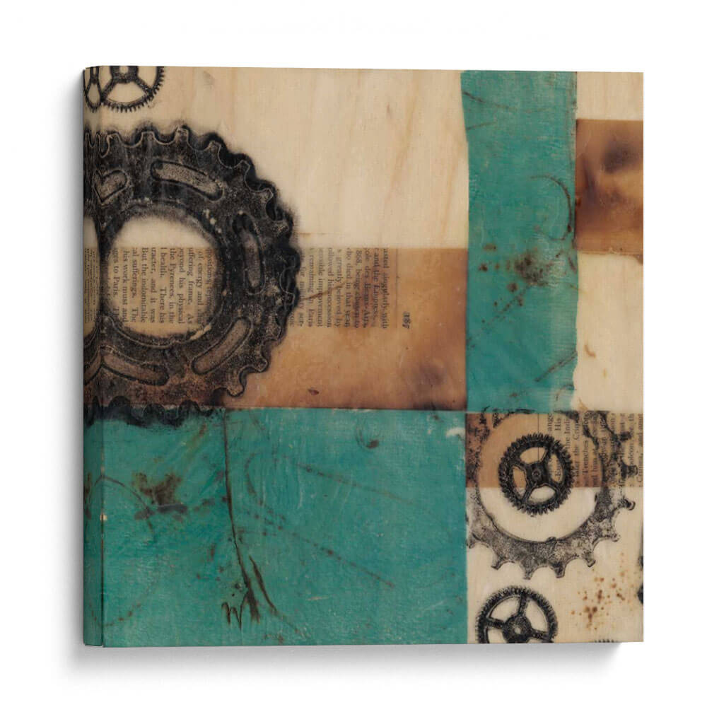 Maquinaria I - Jennifer Goldberger | Cuadro decorativo de Canvas Lab