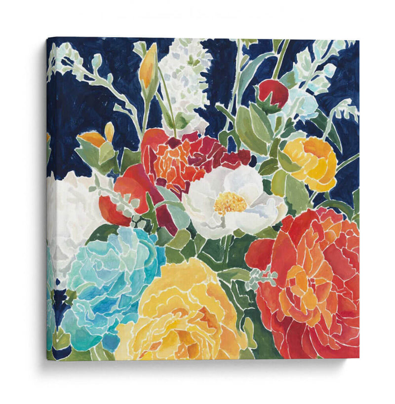 Medianoche Florals I - Megan Meagher | Cuadro decorativo de Canvas Lab