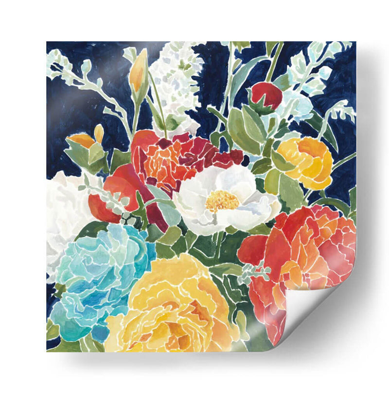 Medianoche Florals I - Megan Meagher | Cuadro decorativo de Canvas Lab