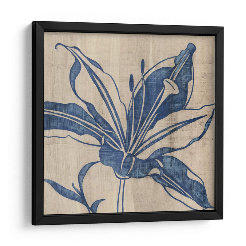 Indigo Lily - Chariklia Zarris | Cuadro decorativo de Canvas Lab