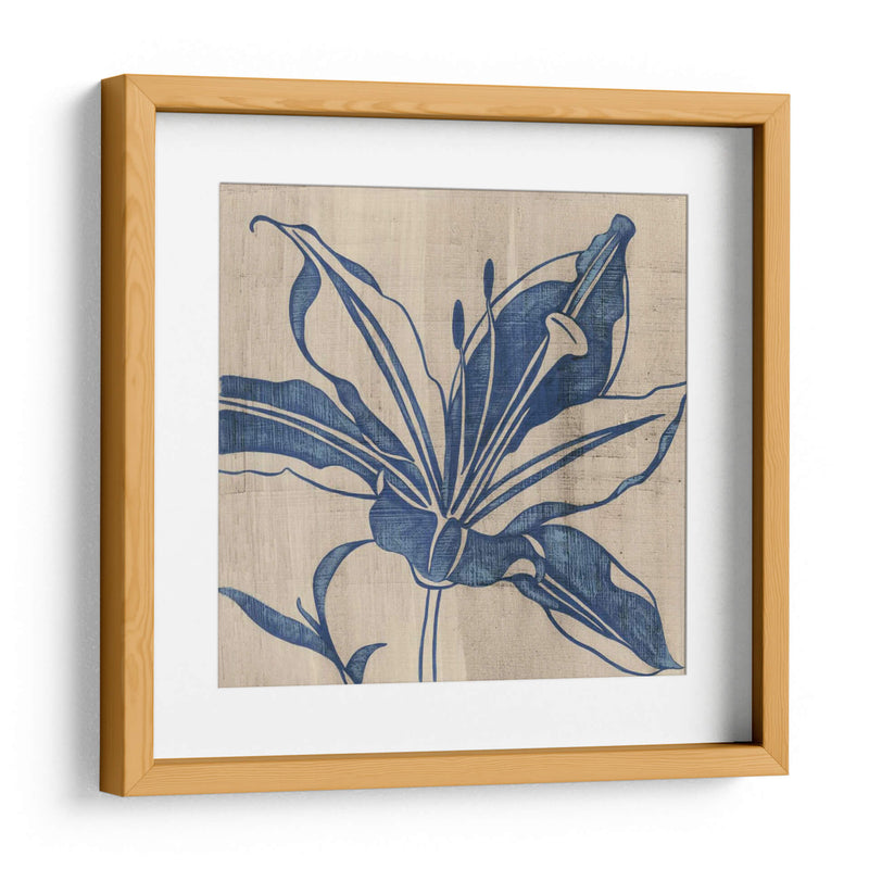 Indigo Lily - Chariklia Zarris | Cuadro decorativo de Canvas Lab