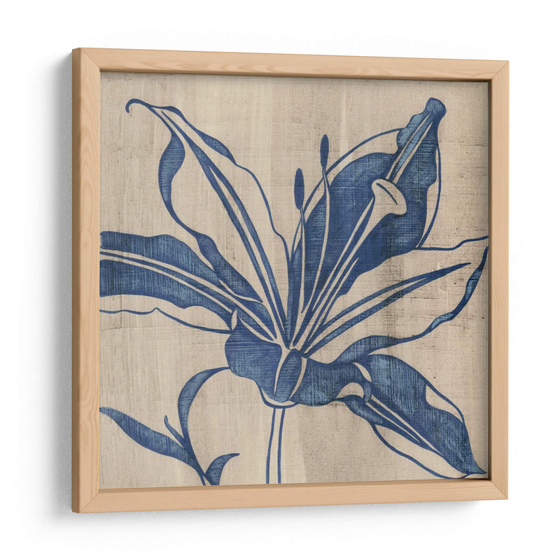 Indigo Lily - Chariklia Zarris | Cuadro decorativo de Canvas Lab