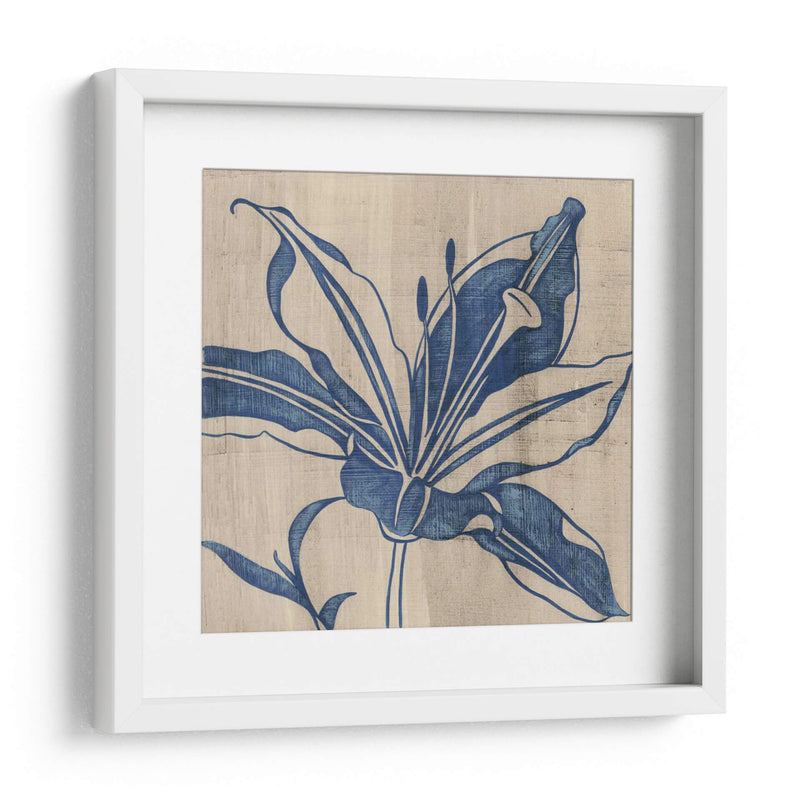 Indigo Lily - Chariklia Zarris | Cuadro decorativo de Canvas Lab