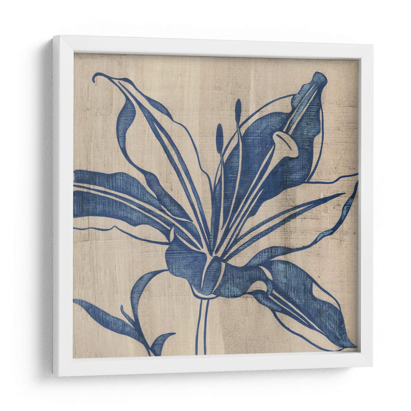 Indigo Lily - Chariklia Zarris | Cuadro decorativo de Canvas Lab