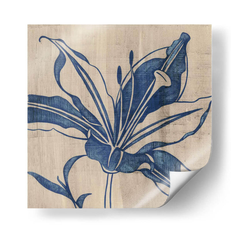 Indigo Lily - Chariklia Zarris | Cuadro decorativo de Canvas Lab