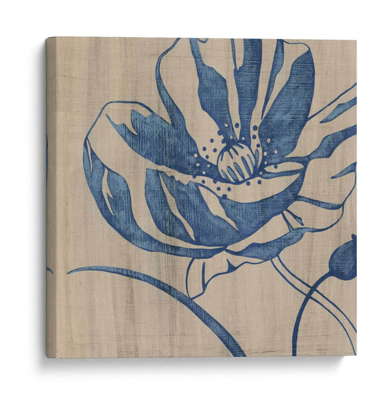 Indigo Amapola - Chariklia Zarris | Cuadro decorativo de Canvas Lab