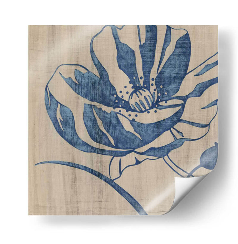 Indigo Amapola - Chariklia Zarris | Cuadro decorativo de Canvas Lab