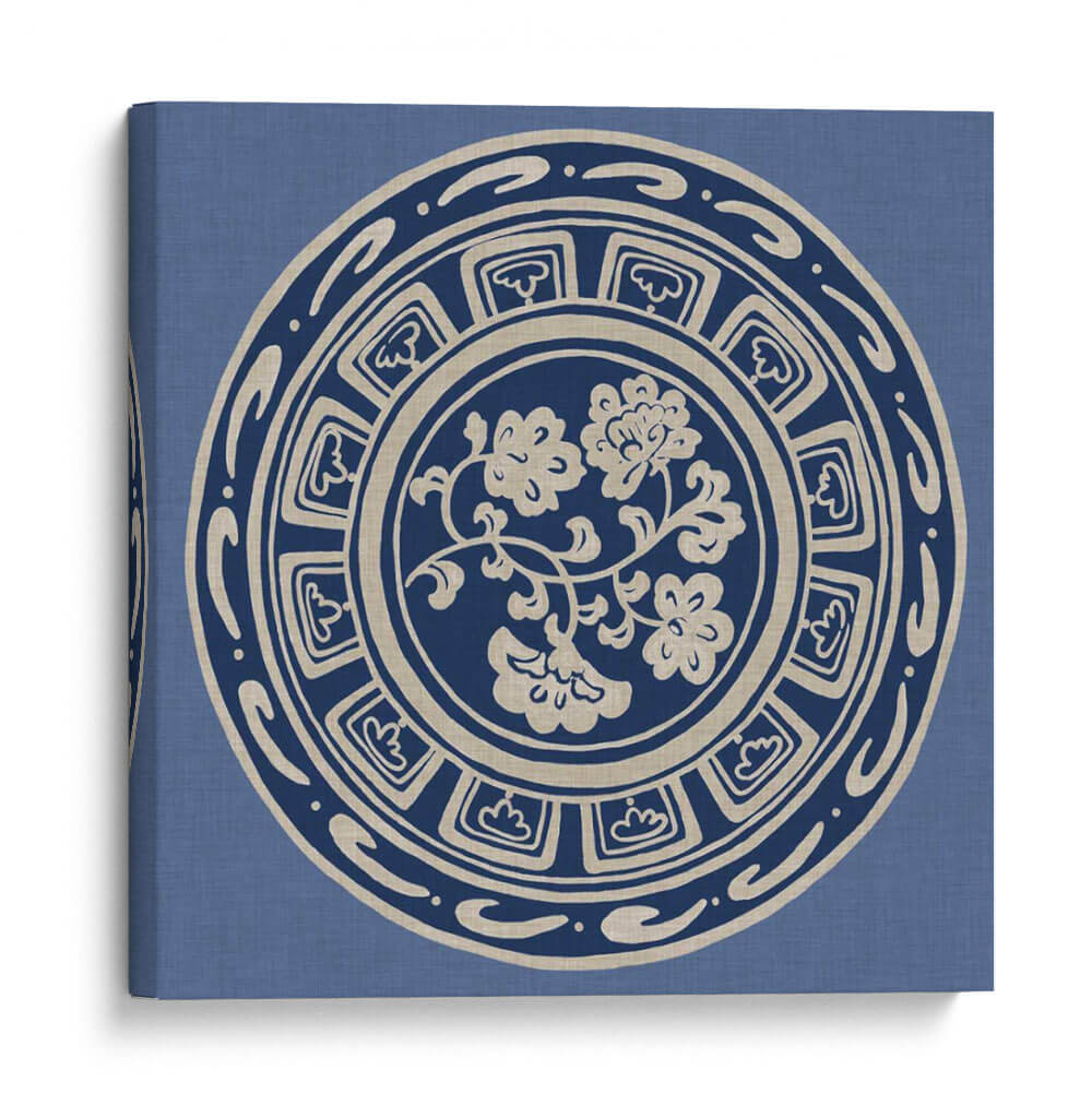 Ua Ch Indigo Loza III - Chariklia Zarris | Cuadro decorativo de Canvas Lab