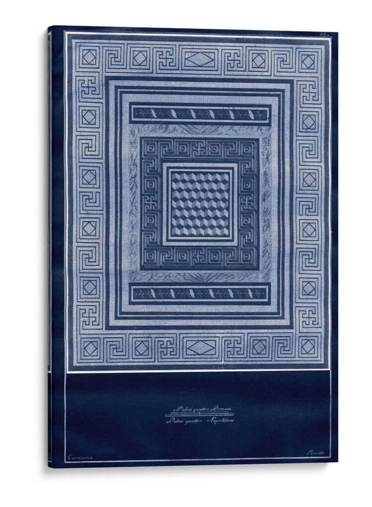 Indigo Tile III - Vision Studio | Cuadro decorativo de Canvas Lab