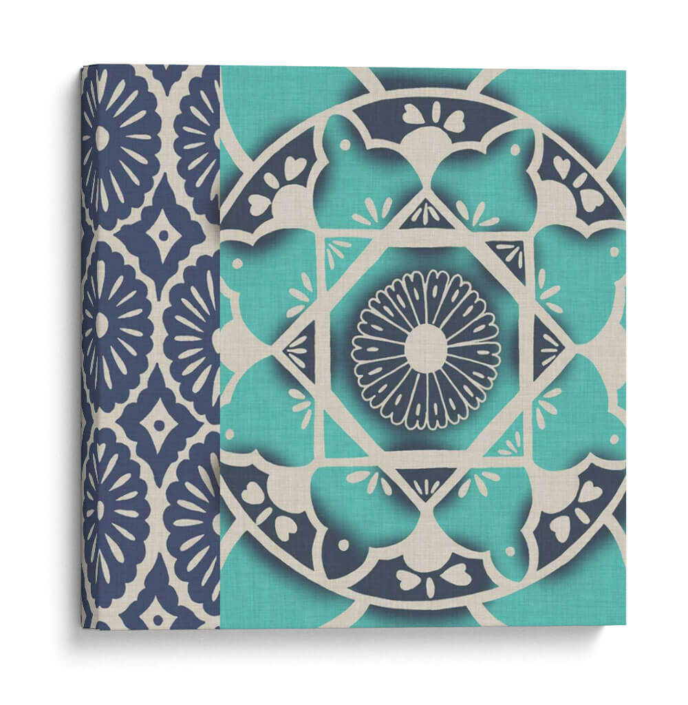 Batik Azul Azulejo II - Chariklia Zarris | Cuadro decorativo de Canvas Lab