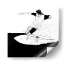 Surf en tinta | Cuadro decorativo de Canvas Lab