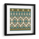 Turquesa Textiles I - June Erica Vess | Cuadro decorativo de Canvas Lab
