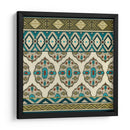 Turquesa Textiles I - June Erica Vess | Cuadro decorativo de Canvas Lab