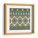 Turquesa Textiles I - June Erica Vess | Cuadro decorativo de Canvas Lab