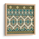 Turquesa Textiles I - June Erica Vess | Cuadro decorativo de Canvas Lab