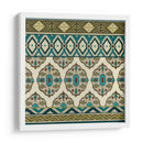 Turquesa Textiles I - June Erica Vess | Cuadro decorativo de Canvas Lab