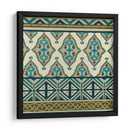 Turquoise Textile III - June Erica Vess | Cuadro decorativo de Canvas Lab