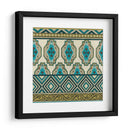 Turquesa Textiles IV - June Erica Vess | Cuadro decorativo de Canvas Lab