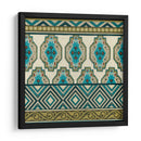 Turquesa Textiles IV - June Erica Vess | Cuadro decorativo de Canvas Lab