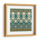 Turquesa Textiles IV - June Erica Vess | Cuadro decorativo de Canvas Lab