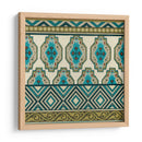 Turquesa Textiles IV - June Erica Vess | Cuadro decorativo de Canvas Lab