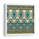 Turquesa Textiles IV - June Erica Vess | Cuadro decorativo de Canvas Lab