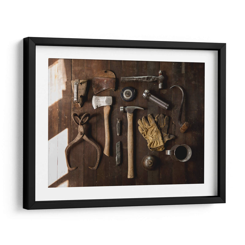 Sus herramientas | Cuadro decorativo de Canvas Lab
