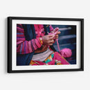 Tejiendo magenta | Cuadro decorativo de Canvas Lab