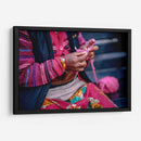 Tejiendo magenta | Cuadro decorativo de Canvas Lab