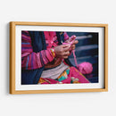 Tejiendo magenta | Cuadro decorativo de Canvas Lab