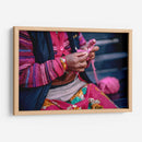 Tejiendo magenta | Cuadro decorativo de Canvas Lab