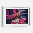 Tejiendo magenta | Cuadro decorativo de Canvas Lab