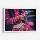 Tejiendo magenta | Cuadro decorativo de Canvas Lab