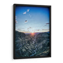 El río y el sol | Cuadro decorativo de Canvas Lab