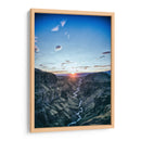 El río y el sol | Cuadro decorativo de Canvas Lab
