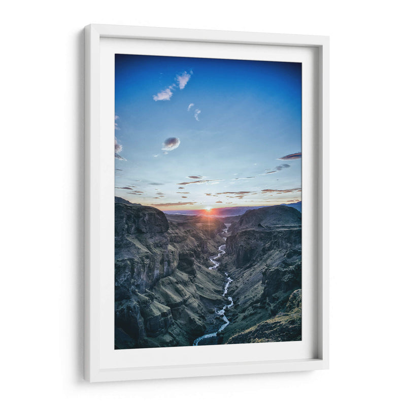 El río y el sol | Cuadro decorativo de Canvas Lab