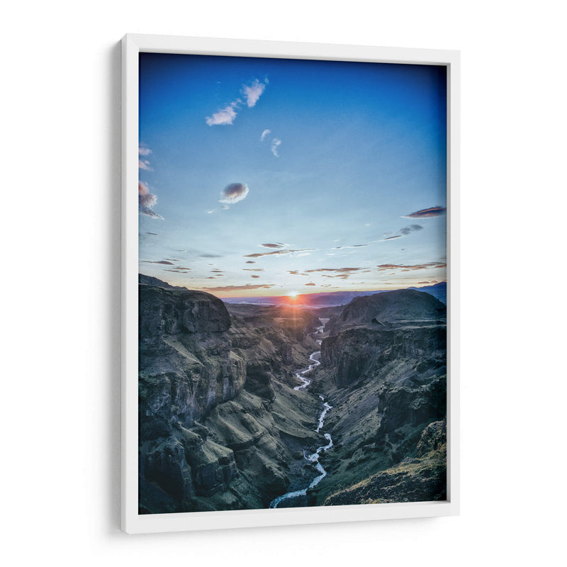El río y el sol | Cuadro decorativo de Canvas Lab